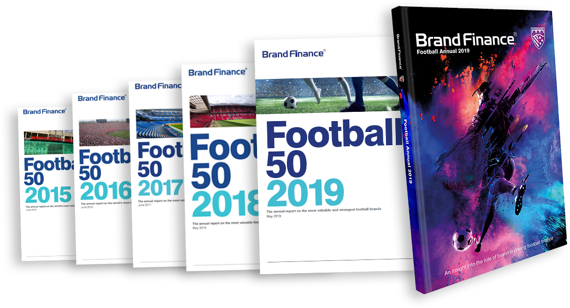 Brand Finance Football Brand Rankings 2015—2019 and Football Annual 2019